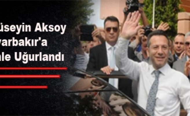 Vali Hüseyin Aksoy Diyarbakır'a Törenle Uğurlandı