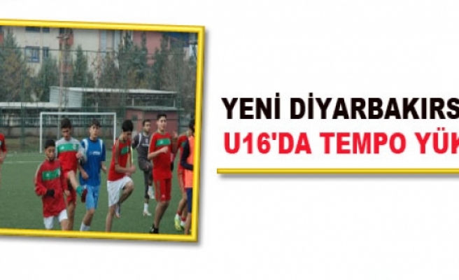 Yeni Diyarbakırspor U16'da Tempo Yüksek