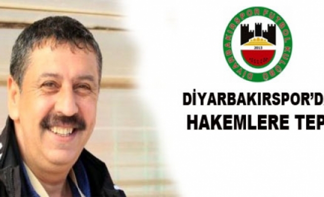 Yeni Diyarbakırspor'dan Hakeme Büyük Tepki