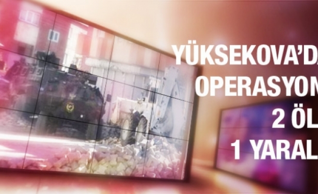 Yüksekova'da operasyon! 2 ölü 1 yaralı!