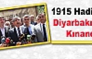 1915 Hadisesi Diyarbakır'da Kınandı