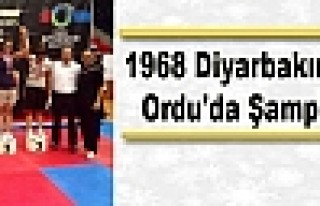 1968 Diyarbakırspor Ordu'da Şampiyon