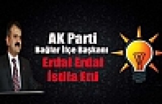AK Parti Bağlar İlçe Başkanı Erdal Erdal İstifa...