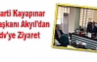 AK Parti Kayapınar İlçe Başkanı Akyıl'dan Sydv'ye...