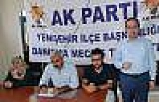 Ak Parti Yenişehir İl Danışma Meclisi Toplantı...