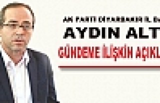 AK Parti'li Altaç'tan Gündeme İlişkin Değerlendirme