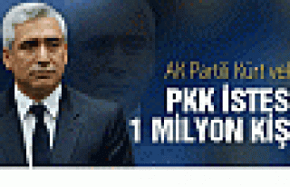 AK Parti'li Ensarioğlu: PKK istese 1 milyon insan...