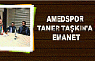 AMEDSPOR TANER TAŞKIN'A EMANET