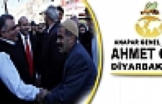 Ana Par Genel Başkanı Özal Diyarbakır'da