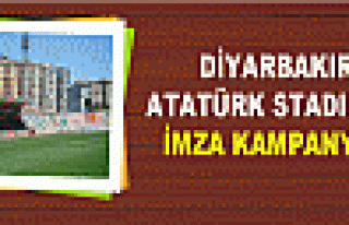 Atatürk Stadı İçin İmza Kampanyası