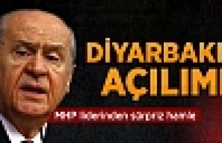 Bahçeli'nin Başdanışmanı Diyarbakır'a Geliyor
