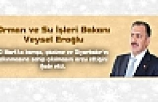 Bakan Eroğlu:''Diyarbakırlılar 30 Mart'ta Oylarıyla...