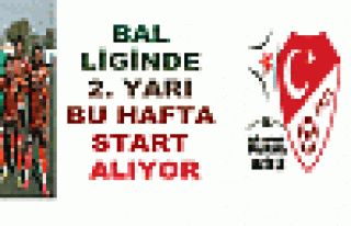 BAL LİGİNDE 2. YARI BU HAFTA START ALIYOR