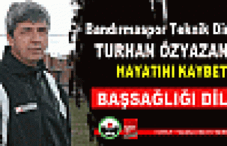 Bandırmaspor Teknik Direktörü Turhan Özyazanlar...