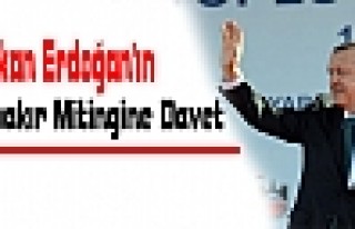 Başbakan Erdoğan'ın Diyarbakır Mitingine Davet