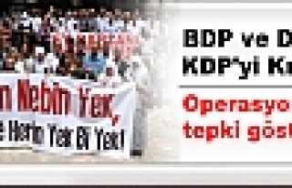 BDP ve DTK, KDP'yi Kınadı