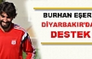 Burhan Eşer'e Diyarbakır'dan Destek
