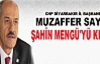 CHP Diyarbakır İl Başkanı Sayın, Şahin Mengü'yü...