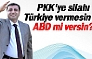 Demirtaş: PKK'ye silahı Türkiye vermesin de ABD...