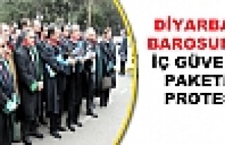 Diyarbakır Barosu'dan İç Güvenlik Paketine Protesto