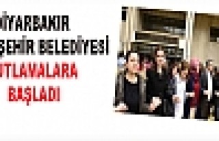 Diyarbakır Büyükşehir Belediyesi Kutlamalara Başladı
