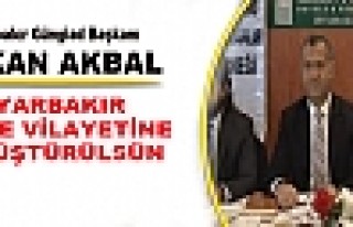 Diyarbakır Güngiad Başkanı Hakan Akbal Diyarbakır...