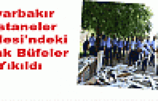 Diyarbakır Hastaneler Caddesi'ndeki Kaçak Büfeler...