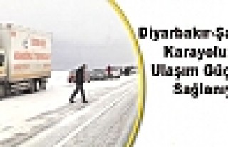 Diyarbakır-Şanlıurfa Karayolunda Ulaşım Güçlükle...