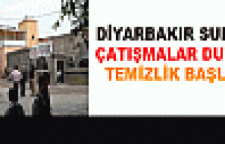 Diyarbakır Sur'da Çatışmalar Durdu, Temizlik Başladı