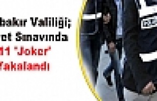 Diyarbakır Valiliği; Ehliyet Sınavında 111 'Joker'...