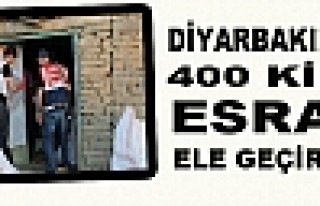 Diyarbakır'da 400 Kilo Esrar Ele Geçirildi