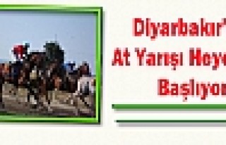 Diyarbakır'da At Yarışı Heyecanı Başlıyor