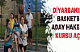 Diyarbakır'da Basketbol Aday Hakemlik Kursu Açılacak