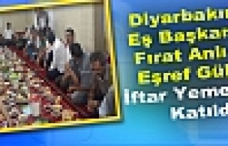 Diyarbakır'da Fırat Anlı ve Eşref Güler, İftar...