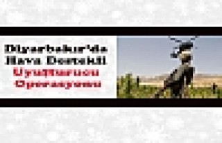 Diyarbakır'da Hava Destekli Uyuşturucu Operasyonu