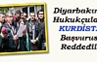 Diyarbakır'da Hukukçuların 'Kürdistan' Başvurusu...
