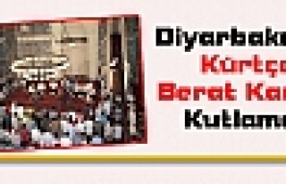 Diyarbakır'da Kürtçe Berat Kandili Kutlaması