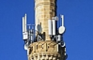 Diyarbakır'da Minarelere Kurulan Baz İstasyonları...