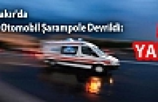 Diyarbakır'da Otomobil Şarampole Devrildi: 5 Yaralı