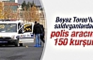 Diyarbakır'da Polis Aracına Silahlı Saldırı
