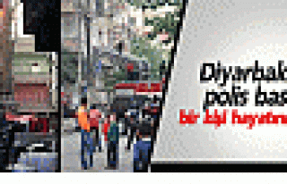 Diyarbakır’da polis baskını, bir kişi hayatını...