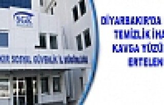 Diyarbakır'da SGK'nın Temizlik İhalesi Kavga Yüzünden...