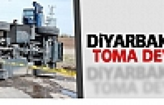 Diyarbakır’da TOMA devrildi