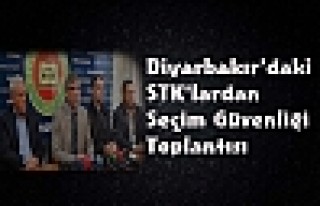 Diyarbakır'daki Stk'lardan Seçim Güvenliği Toplantısı