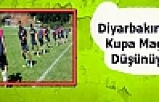 Diyarbakırspor Kupa Maçını Düşünüyor