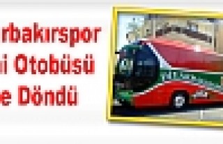 Diyarbakırspor Yeni Otobüsü İle Döndü.