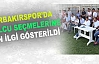 Diyarbakırspor'da Futbolcu seçmeleri