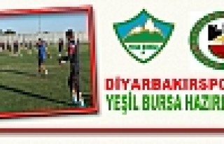 Diyarbakırspor'da Yeşil Bursa Hazırlıkları