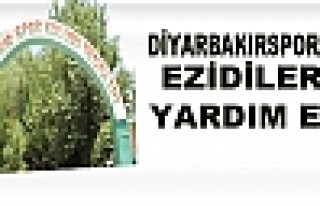Diyarbakırspor'dan Ezidilere Yardım Eli