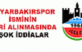 DİYARBAKIRSPOR'İSMİNİN GERİ ALINMASINDA ŞOK...